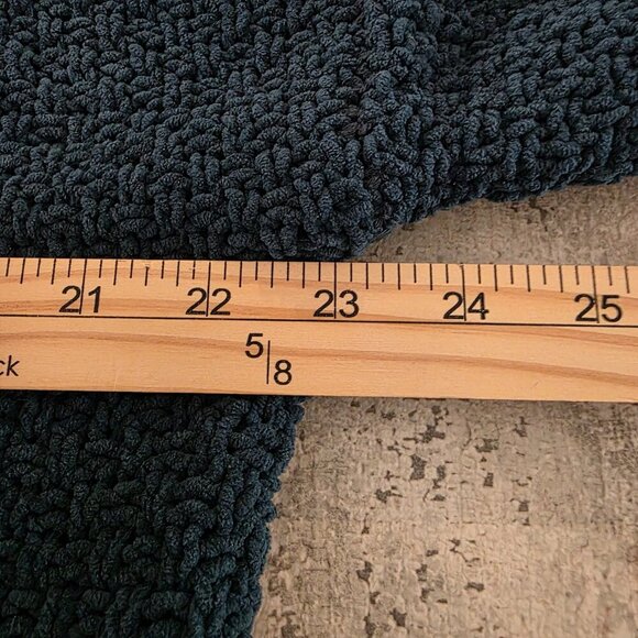 Seven7 Women's Chenille Cowl Neck Oversized Green Sweater Size Small - Picture 4 of 5